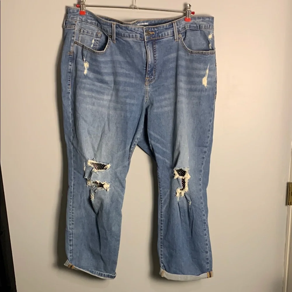 Torrid Perfect Boyfriend Ankle Vintage Stretch Mid-Rise Jean 22R